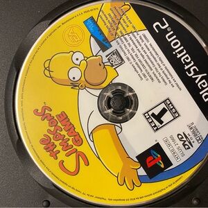 Ps2 The Simpsons Game